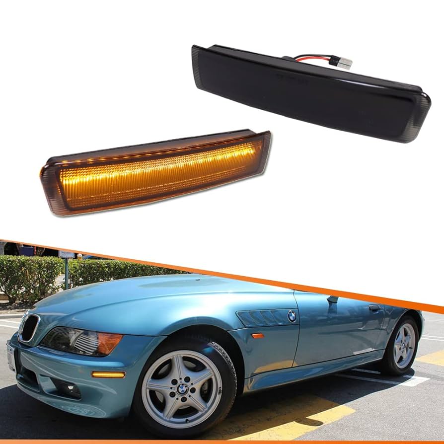 Amazon.com: ADIIL Smoked Lens Amber Full LED Front Fender